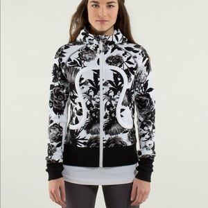 Lululemon floral scuba hoodie